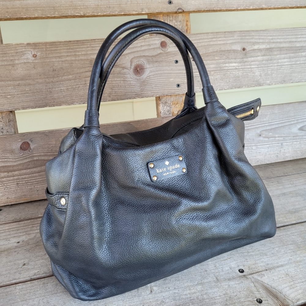 Kate Spade Black Leather Handbag